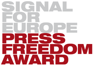 Press Freedom Award für Gordana Igric Press Freedom Award für Gordana Igric