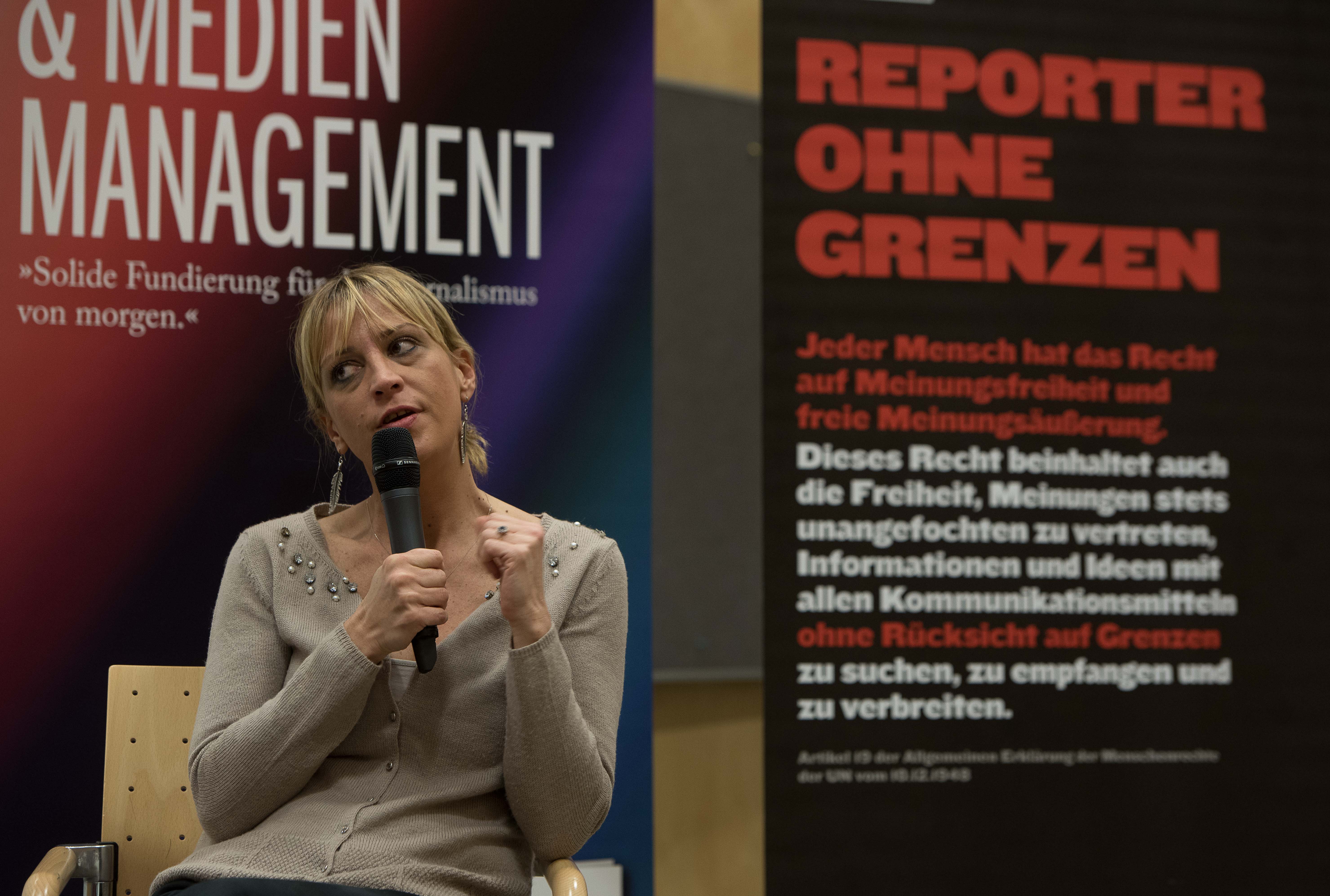 Türkische Journalistin Ceyda Karan in Wien: „Religion als Waffe eingesetzt“