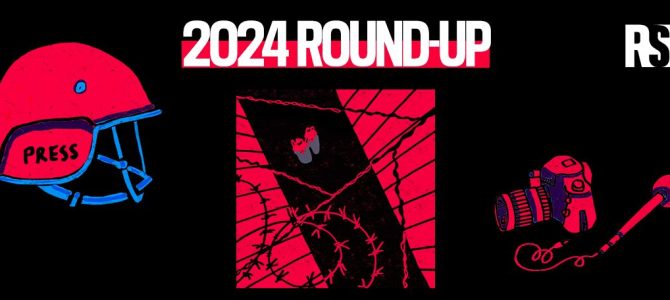 RSF 2024: Der Journalismus erlitt durch Konflikte und repressive Regime unfassbare menschliche Verluste