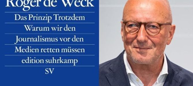 Exklusiv für Mitglieder: Mit Roger de Weck im Gespräch!